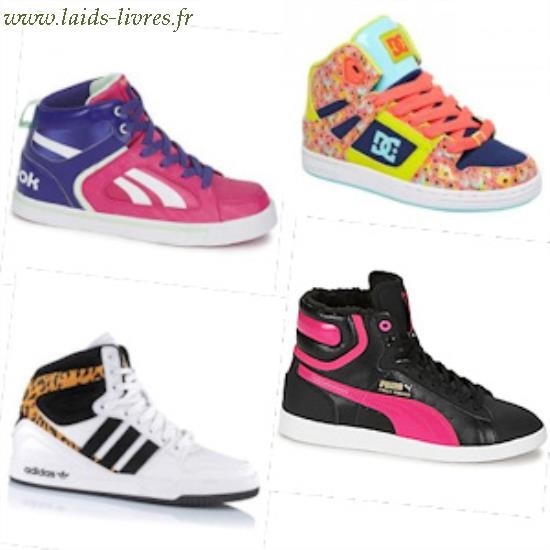 chaussure adidas femme montant