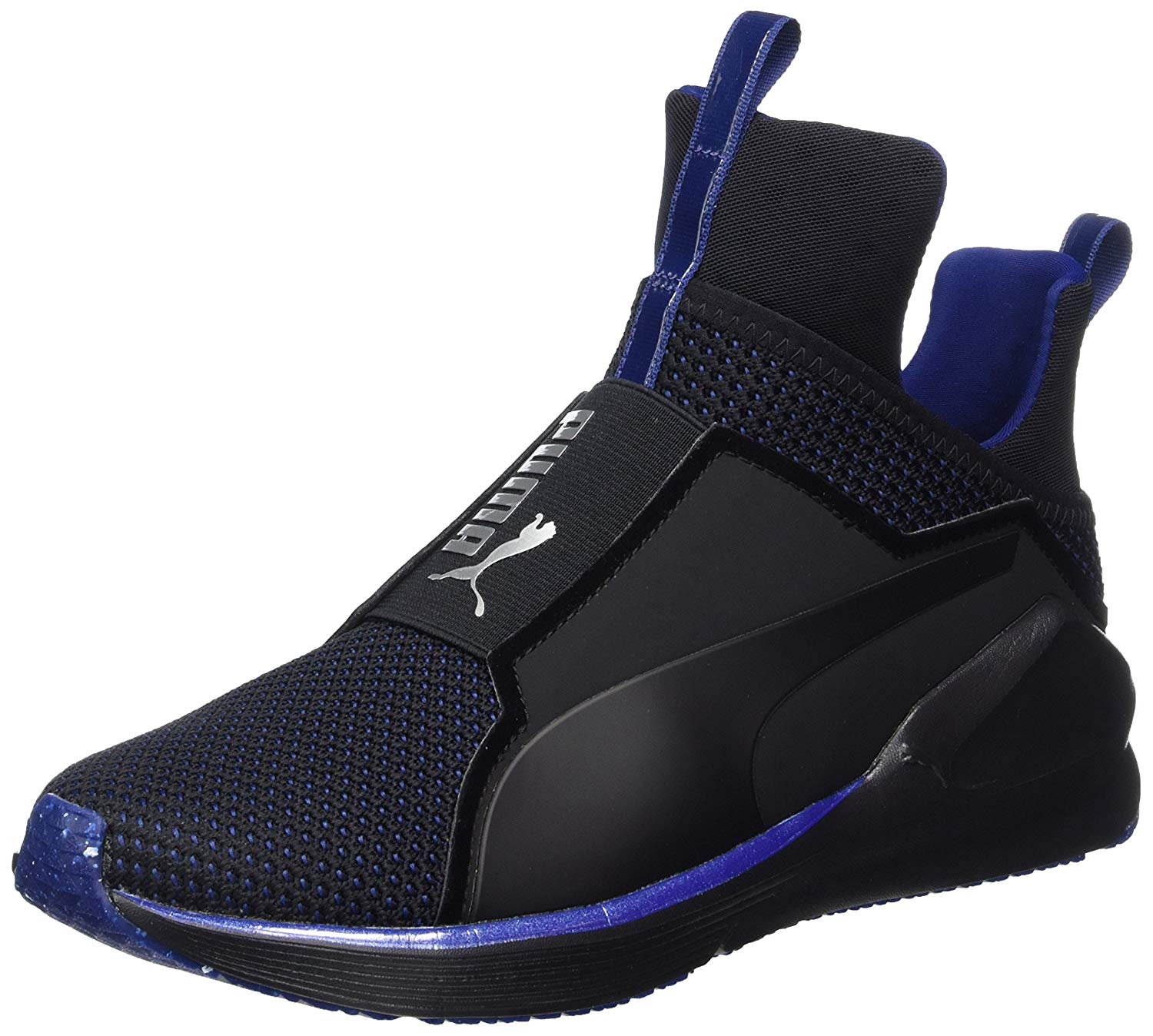 basket puma bleu femme