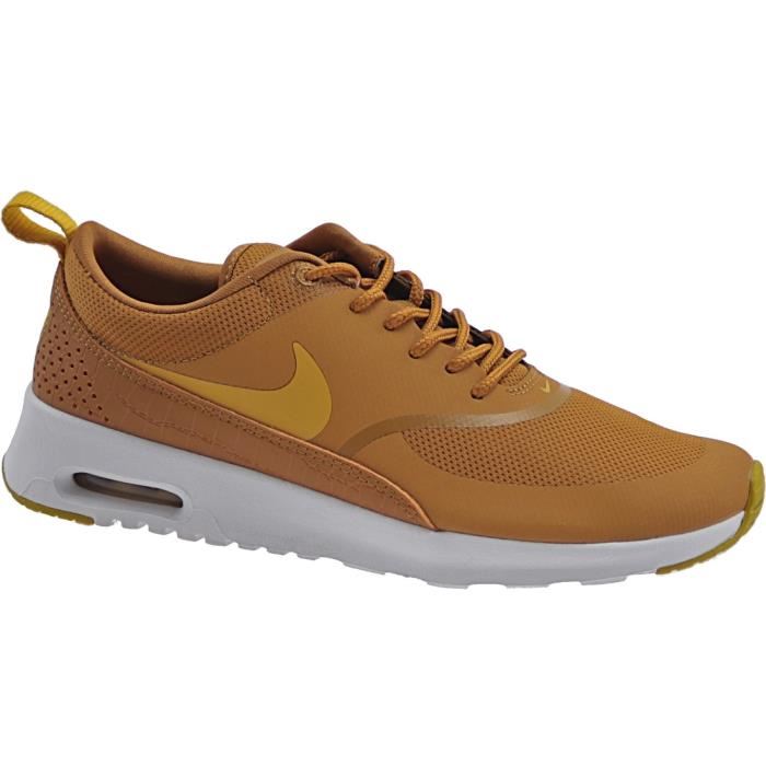 nike thea jaune fluo
